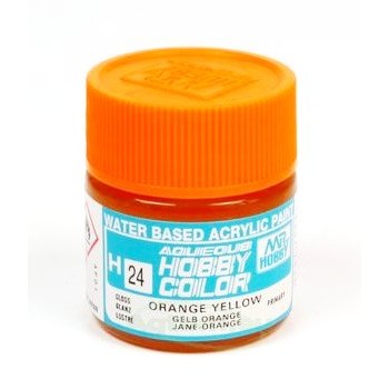 Mr Hobby Aqueous color H-024 Orange Yellow